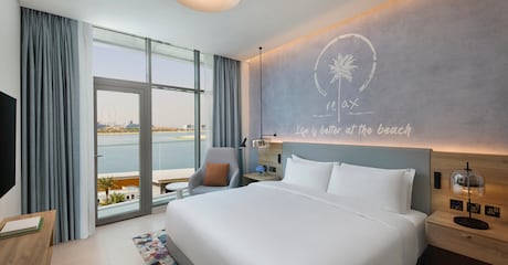 Room Suite à une chambre avec vue sur la mer et balcon